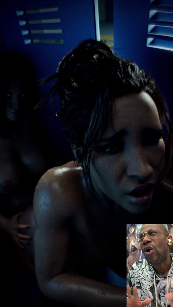 L6RD7BLU3 FUTA: 공공 탈의실에서 트랜스젠더 V에게 후장 따먹히는 Panam