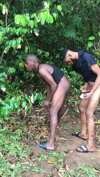 Black Nigerian Boys Caught on Camera Having Sex in the the River When No One Was Watching
