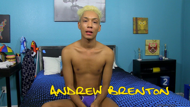 Lollipop Twinks: Am Set mit gut bestückten twink andrew