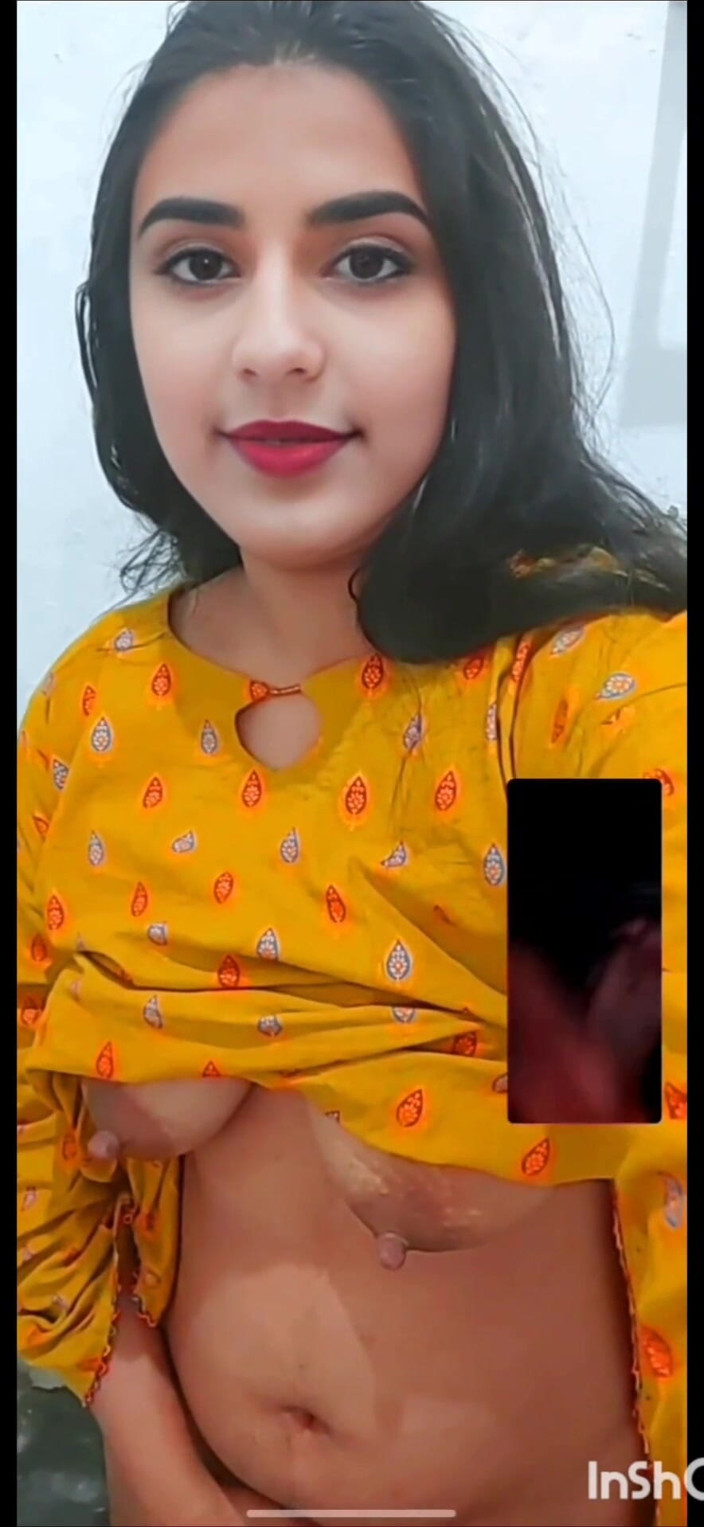 Naughty_Sana: Cute Girl Online Call Sex Chat with Her Boyfriend on...