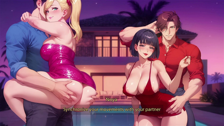 Hotgame Studio X: हॉटवाइव्स अजीब को तरस रही हैं - पतियों को व्यभिचारी कार्ड गेम्स में बहकाना - भाग 4