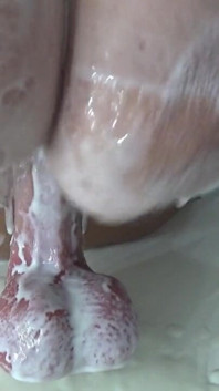 Fucking My Saggy Tits with a Vibrator