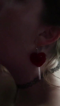 Katja & Riley Decide to Give a Double Blowjob Outside by the Pool at Xbiz