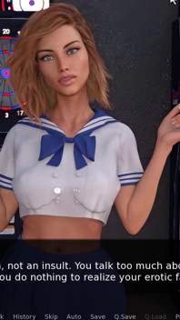 Futa simulatore di incontri 3 ruby lo sta stuzzicando con il suo vestito sexy dal college