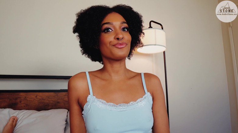 Andre Stone: Bratty Black Stepsis Addis Fouche Wants Your Cock &amp; Creampie