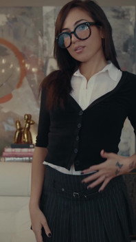 Naughty College Girl Mira Luv's Big Dicked Detention