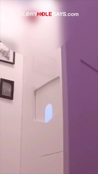 Twink Sucks, but Then the Cameraboy Joins in! Gloryhole Threesome