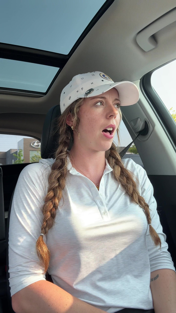 Nadia Foxx: Op weg naar golf, maar ik heb eerst een koffie...