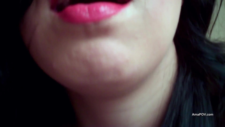 AmaPOV: Frotando sus grandes tetas naturales antes de poner mi polla...