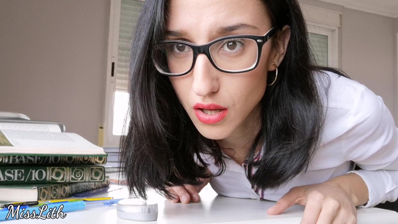 Miss Lith Domina: Schoolgirl Teaches You Jerk