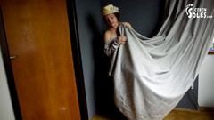 Czech Soles - foot fetish content: Annina letní bosá chodidla v sandálech pózuje