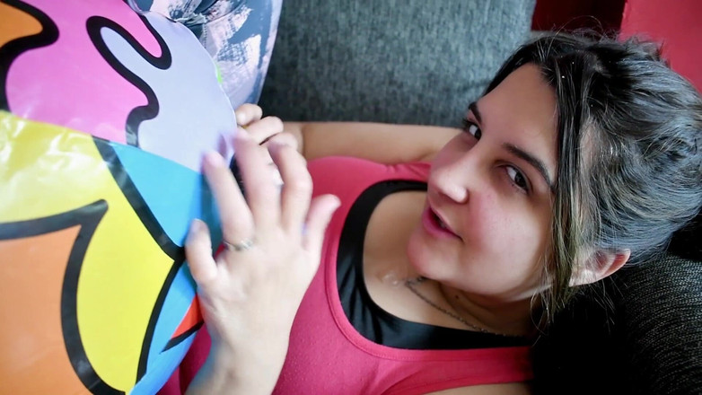 Bunny Looner: Rijden en deflate beachball met legging - Bunny Looner