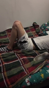 My Sexy Soccer-playing Friend Allowed to Be Tied up and Fucked Bareback