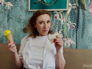 Andy Peugeot: Hot MILF Julia North Loves Ice Cream and Sucking Dick