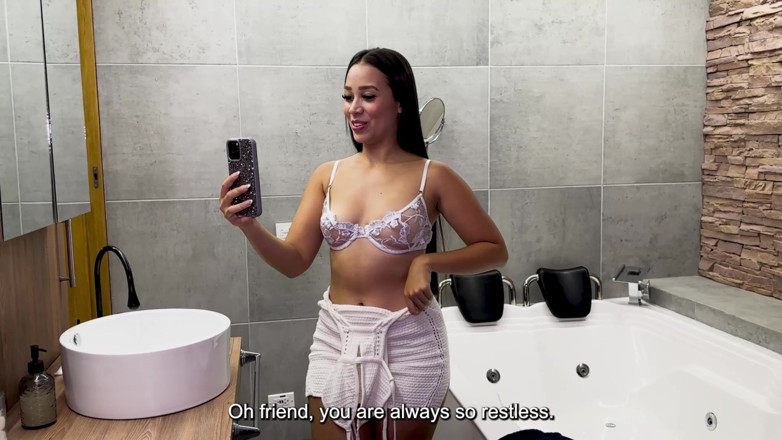 Daniela andrea: Beautiful Hot Latina with Big Round Ass Fucks Boyfriend's Friend's...