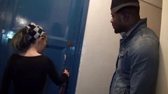 Syrian girl gets fucked for the first time by a black guy
