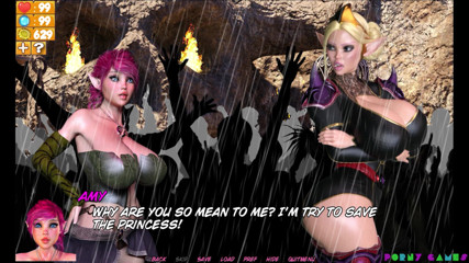 Porny Games: Dungeon Slave v0.57 - Curva are parte de sex anal (2/3)