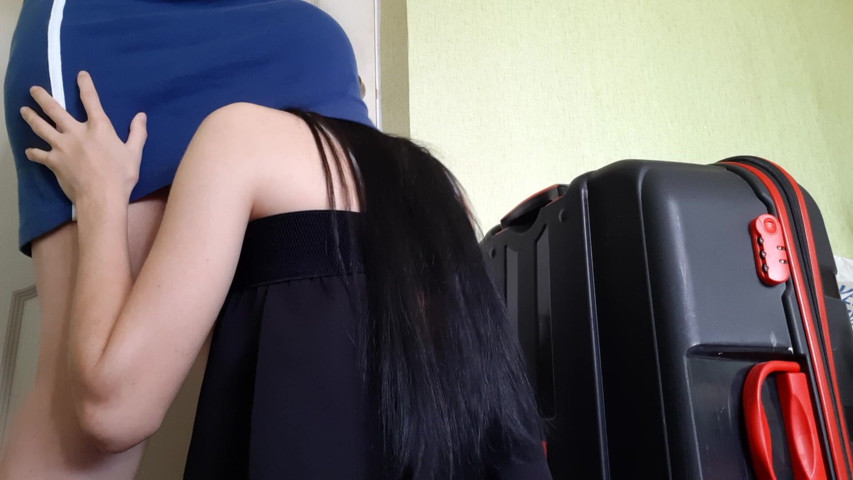 My Slutty Stepdaughter Climbed Under My Skirt and Brought Me to Orgasm While My Husband Was at Work (Lesbian-illusion)