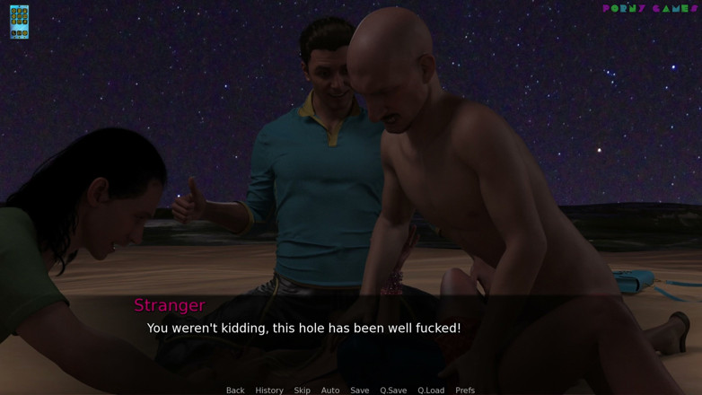 Porny Games: Bandar Syurga oleh Arch berpinta - gangbang pantai dengan orang asing,...