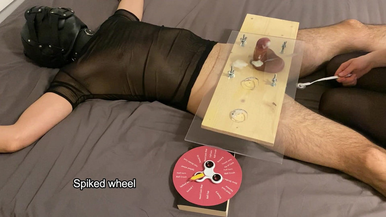 Big Bat: Wheel of Fortune n° 1 - CBT - Stimulation orgasme et après l’orgasme