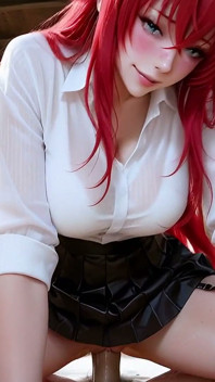 Rias Gremory v punčochách a kimonu až po AI verzi Dxd