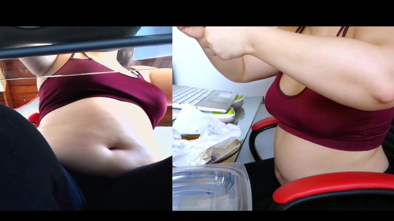 Nicole Passat: リモートクラスに参加している間、太るだけ...