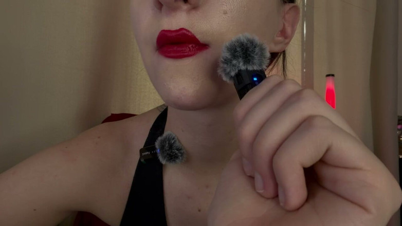Skinny_lady69: Mouth Sounds, Wet Swallows &amp; Bubblegum Control Goddess Asmr / Chewing Fetish