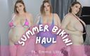 Emma Lilly clips: İri güzel kadın bikini denemesi
