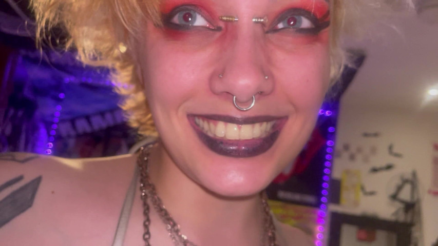 Mouth Tour Goth Girl Uvula Tonsils Teeth Tongue (Glitterqueen1999) Mouth Tour Goth Girl Uvula Tonsils Teeth Tongue (Glitterqueen1999)