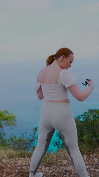 Smáčení v přírodě a užívání si mé chcaní