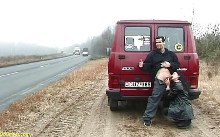 Goldwin pass: Crazy German couple fucking on street