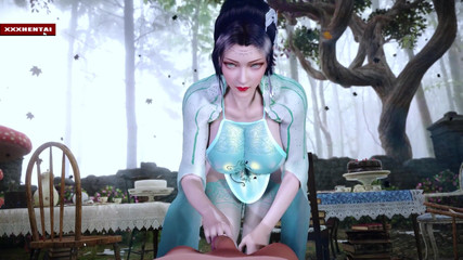 X Hentai: Queen Ultrahd Kurven in der Matrix - 3D Animation