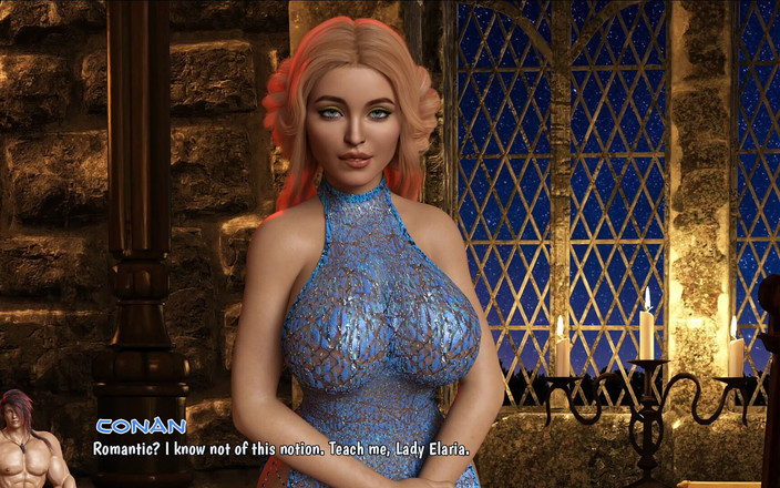 Anime_Sex_00: Caso Secreto da Rainha Elaria: Conan fode sua bunda grande...