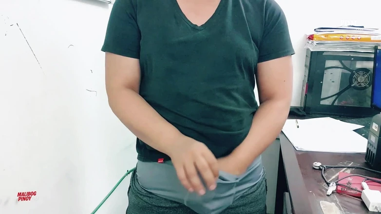Chubby and Dripping: Solo Jakol Session