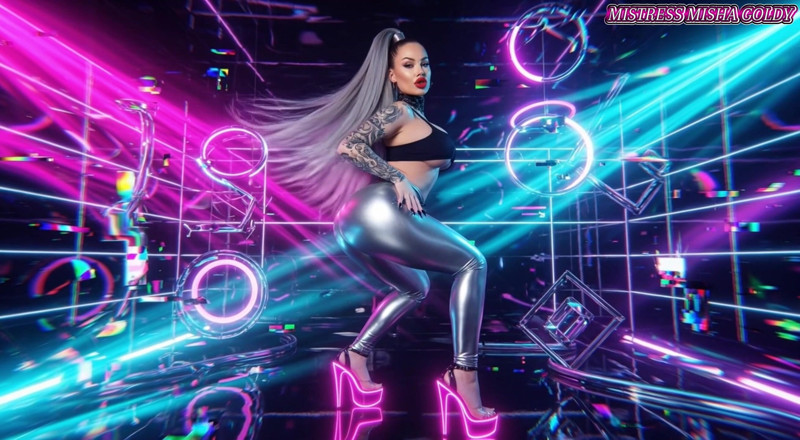 Goddess Misha Goldy: Kıçım tamamen zihnini işgal ediyor