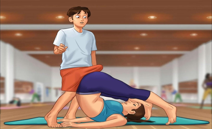 Cartoon Universal: Saga estivale, partie 1 - yoga sexy (sous-titres en espanol)