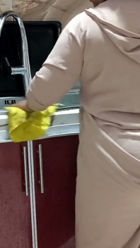 Follada De Madrastra Culona En Cocina Caliente MILF Hace Sexo Anal
