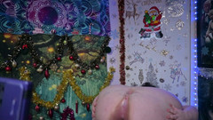 SSBBWLadyBrads: Ohýbání a ukazování této tlusté díry do zadku