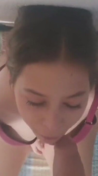 Esposa chupando pau