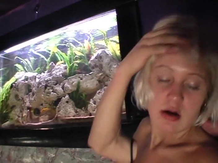 Genuine XXX: Kinky blonde teases boyfriend for hard fuck and facial cumshot
