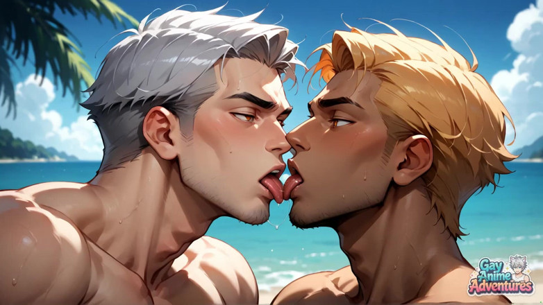 Gay Anime Adventures: All Right, Wild Bitch, Prepare for the Greatest Beach Muscle...
