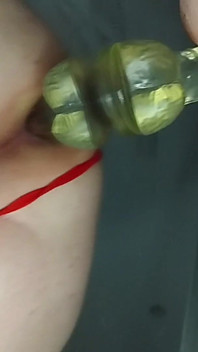Anal Dildo Practice