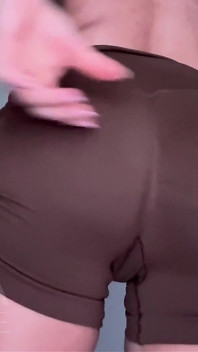Regina Del Culo Brasiliana in Pantaloncini Stretti Da Palestra