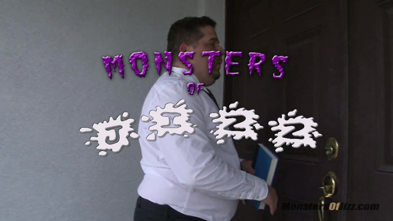 Monsters Of Jizz: Esposa caliente cachonda resulta el vendedor de la Biblia
