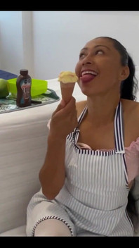 Sneaky Peak Sundae School Including: Blindfold, Sit on Face, Food Fetish, Fingering