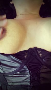 The Goth Girl's Big Nipples Need to Be Caressed with Love