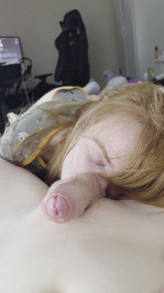 Rubbing Her Sweaty Balls on My Face After She Fucks Me