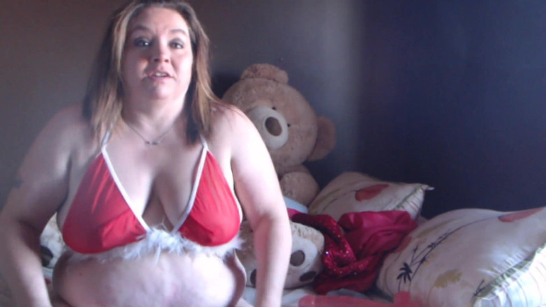 SexyNEBBW: Sexy grandota en la cam de navidad