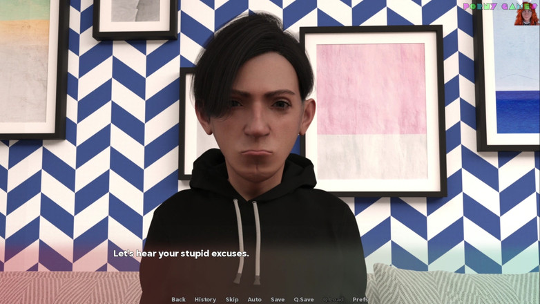 Porny Games: Osud nás nebude oddělovat zvýšením falusu - vězeňský sex s podvádějící...