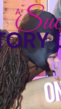 Teaser Suck Story Live 1 Astrid & Artos Hairy Ebony Couple Live Porn